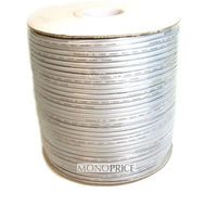 Monoprice 4 Wire, UL, 26AWG, Stranded, Silver - 1000ft