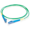 C2G-2m LC-LC 9/125 OS1 Simplex Singlemode PVC Fiber Optic Cable - Green