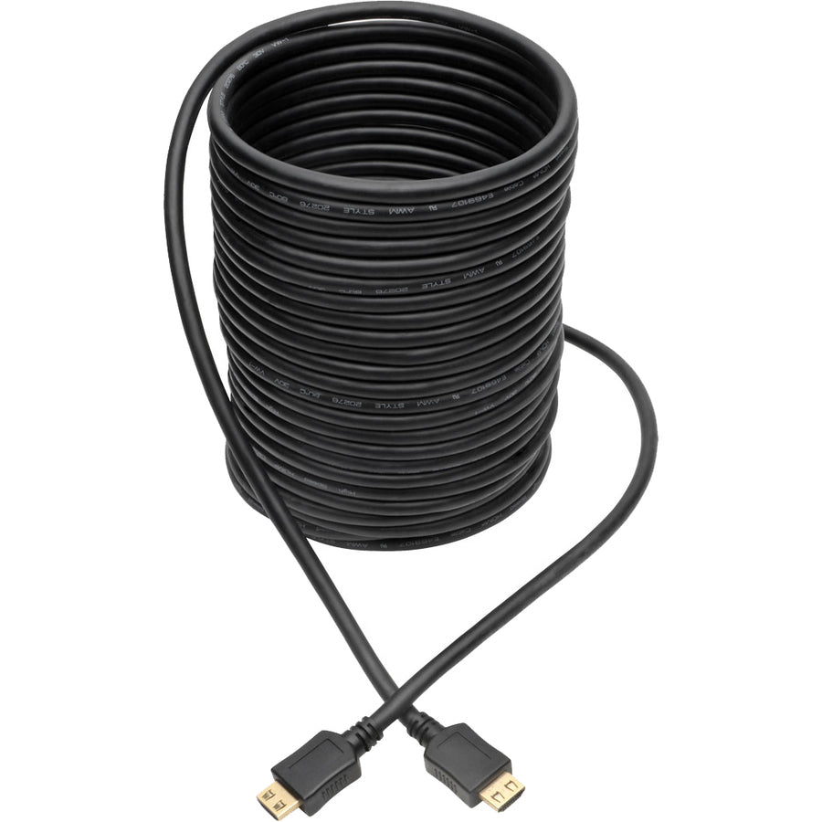 Tripp Lite High-Speed HDMI Cable w/ Gripping Connectors 1080p M/M Black 35ft 35'