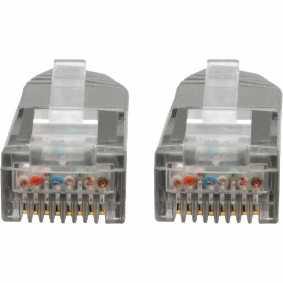 Tripp Lite Cat6 Cat5e Gigabit Molded Patch Cable RJ45 M/M 550MHz Gray 5ft 5'