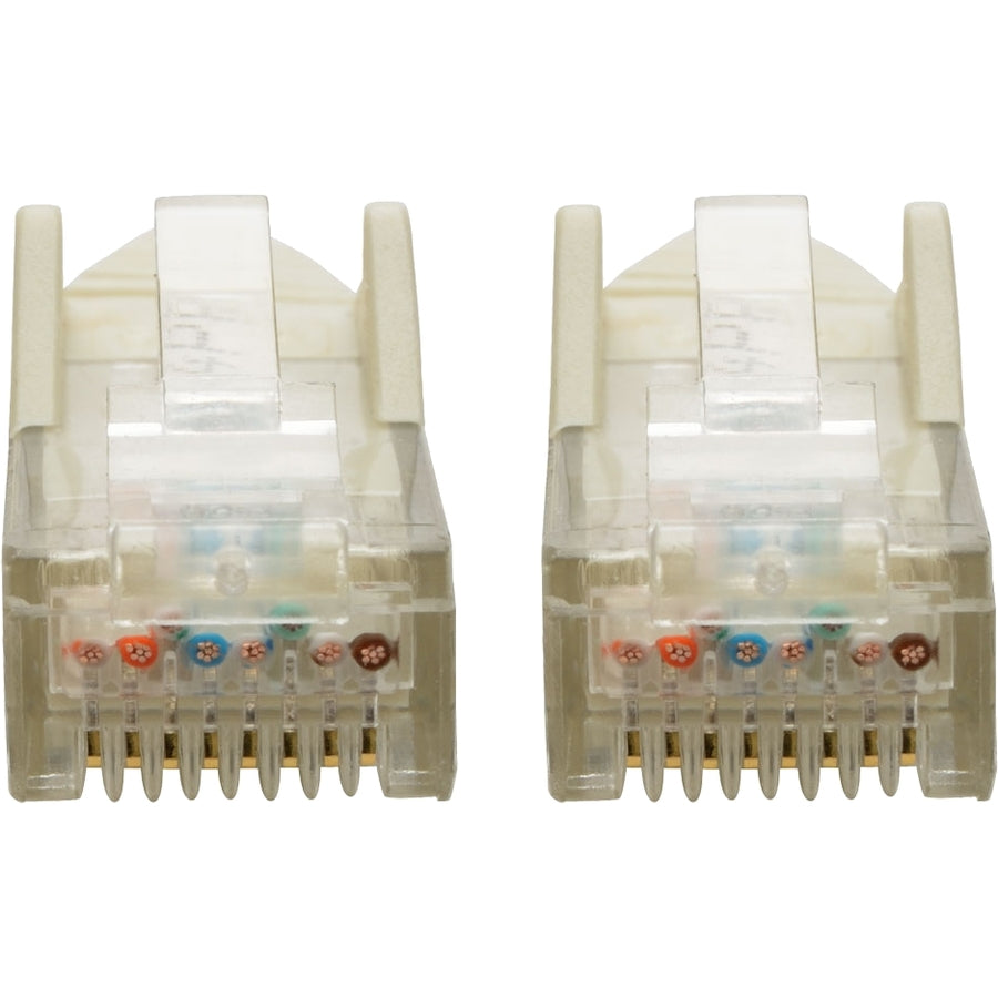 Tripp Lite 6ft Cat6 Snagless Molded Patch Cable UTP White RJ45 M/M 6'