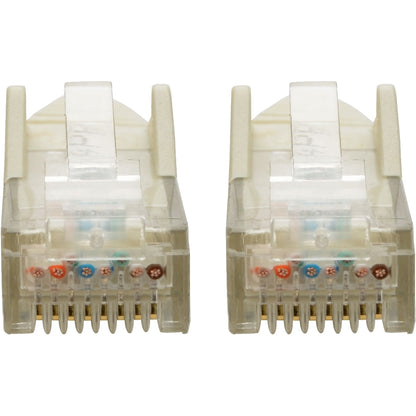 Tripp Lite 6ft Cat6 Snagless Molded Patch Cable UTP White RJ45 M/M 6'