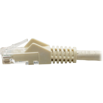 Tripp Lite 6ft Cat6 Snagless Molded Patch Cable UTP White RJ45 M/M 6'