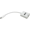 Tripp Lite USB C to HDMI 4K Adapter Converter USB Type C 3.1 M/F White 6in