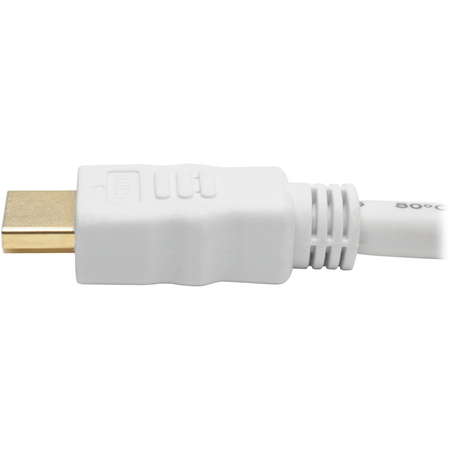 Tripp Lite High Speed HDMI Cable Ultra HD Digital Video M/M White 1080p 25ft 25'