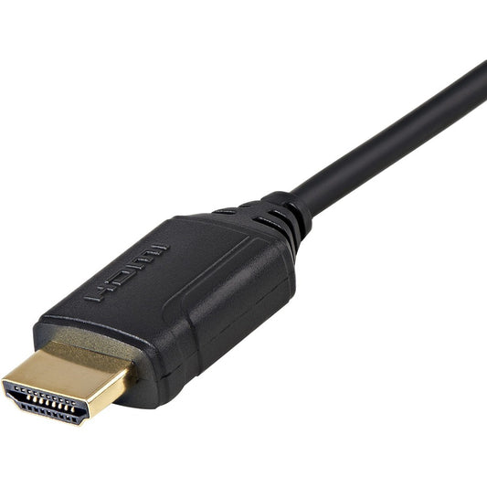 StarTech.com 0.5 m 4K HDMI Cable - Premium High Speed HDMI Cable - Certified - 4K 60Hz - Short HDMI Cable - 50 cm HDMI Cable - HDMI 2.0 Cable