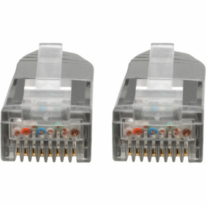 Tripp Lite Cat6 Cat5e Gigabit Molded Patch Cable RJ45 M/M 550MHz Gray 3ft 3'