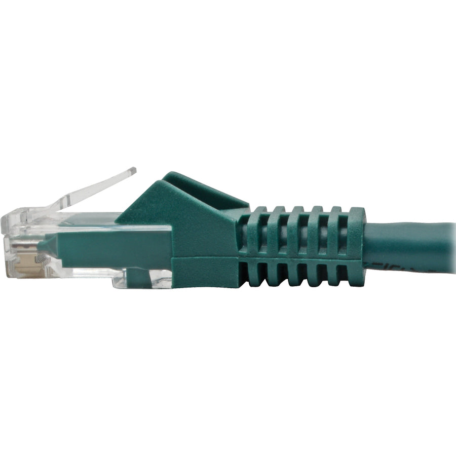 Tripp Lite Cat6 GbE Snagless Molded Patch Cable UTP Green RJ45 M/M 4ft 4'