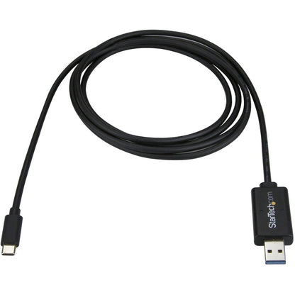 StarTech.com USB C to USB Data Transfer Cable - Mac / Windows - USB 3.0 - USB C to USB A Cable - Windows Easy Transfer Cable - Mac Data Transfer