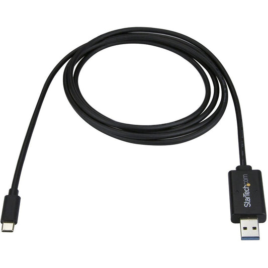 StarTech.com USB C to USB Data Transfer Cable - Mac / Windows - USB 3.0 - USB C to USB A Cable - Windows Easy Transfer Cable - Mac Data Transfer