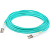 AddOn 7m LC (Male) to LC (Male) Aqua OM4 Duplex Fiber TAA Compliant OFNR (Riser-Rated) Patch Cable