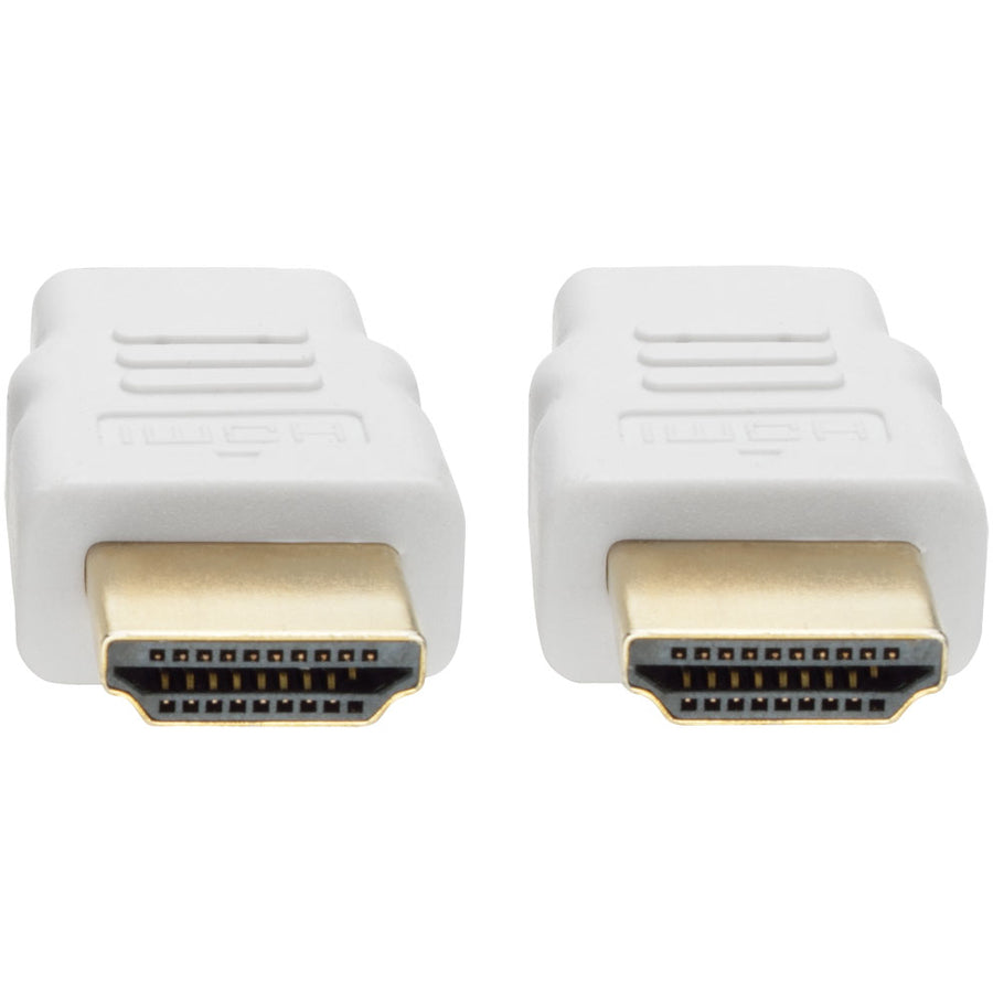 Tripp Lite High Speed HDMI 4K Cable Ultra HD Digital Video M/M White 10ft