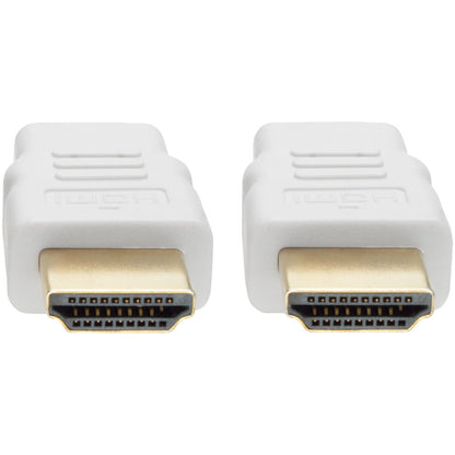 Tripp Lite High Speed HDMI 4K Cable Ultra HD Digital Video M/M White 10ft