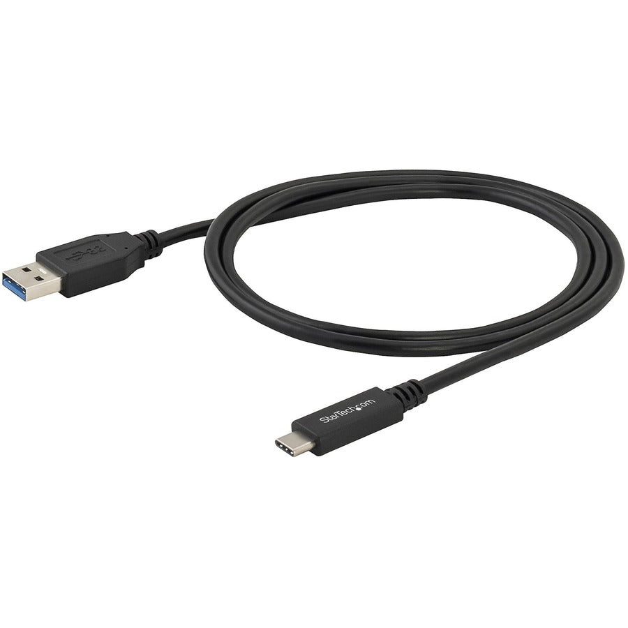 StarTech.com USB to USB C Cable - 1m / 3 ft - 5Gbps - USB A to USB C - USB Type C - USB Cable Male to Male - USB C to USB