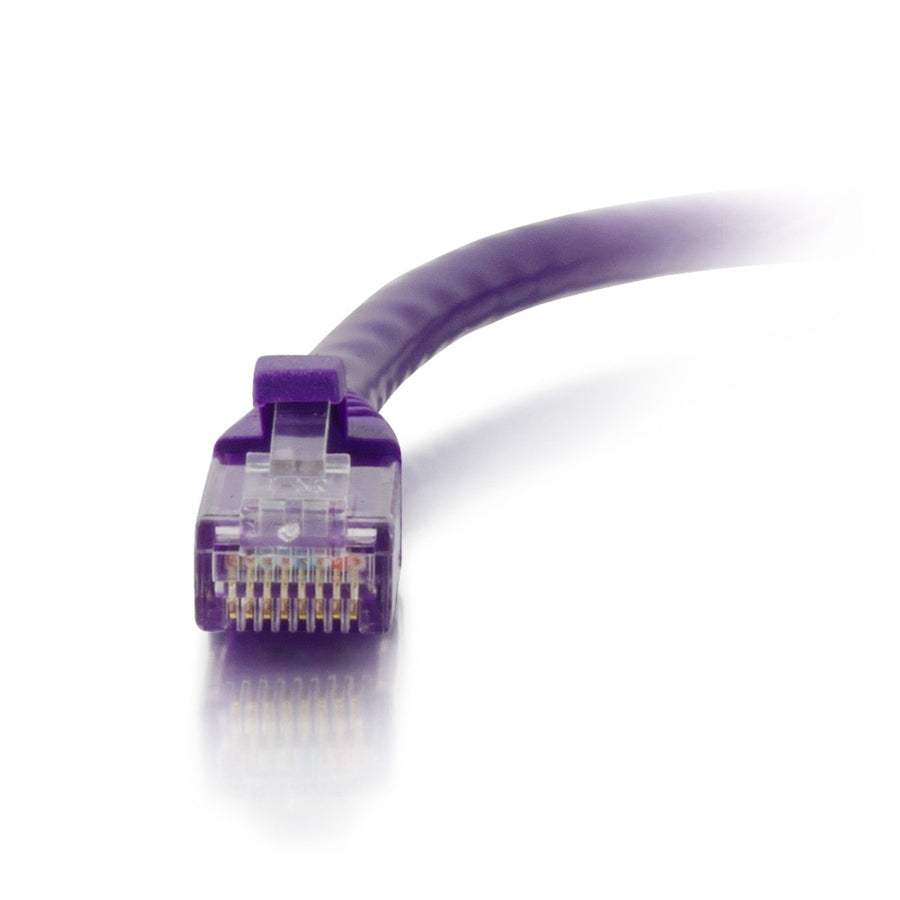 C2G 10ft Cat6a Snagless Unshielded UTP Network Patch Ethernet Cable-Purple