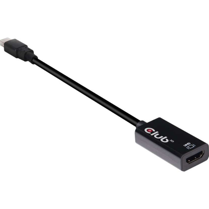 Club 3D Mini DisplayPort 1.4 to HDMI 2.0a HDR