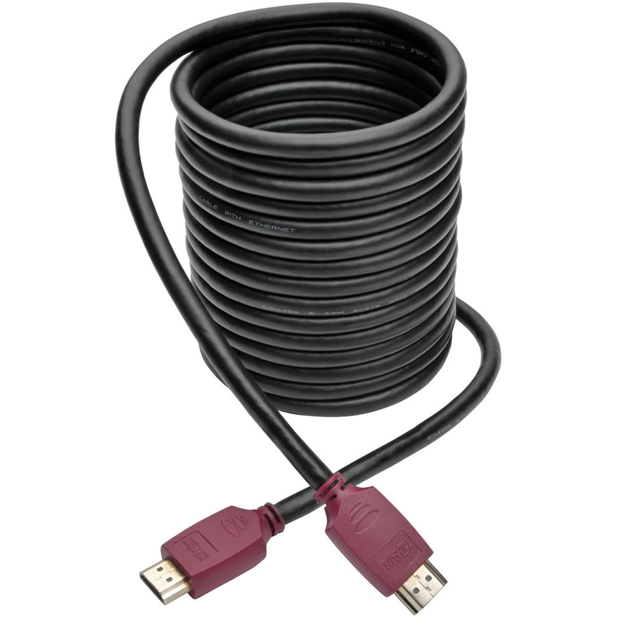 Tripp Lite 15ft Premium Hi-Speed HDMI Cable w Grip Connectors 4K@60Hz 15'