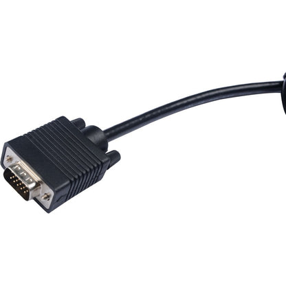V7 Black Video Cable VGA Male to VGA Male 2m 6.6ft