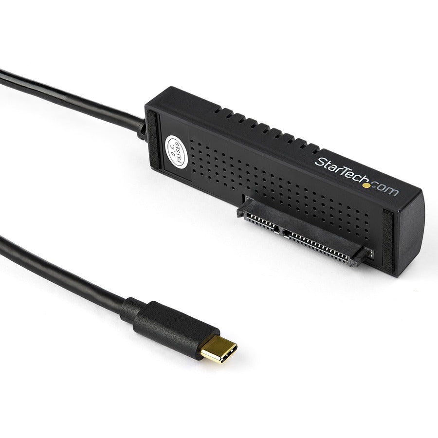 StarTech.com USB C to SATA Adapter Cable for 2.5"/3.5" SSD/HDD Drives - USB 3.1 (10Gbps) Hard Drive Adapter Cable - SATA USB adapter