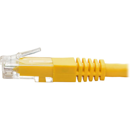 Tripp Lite 7ft Cat6 Gigabit Molded Patch Cable RJ45 M/M 550MHz 24AWG Yellow