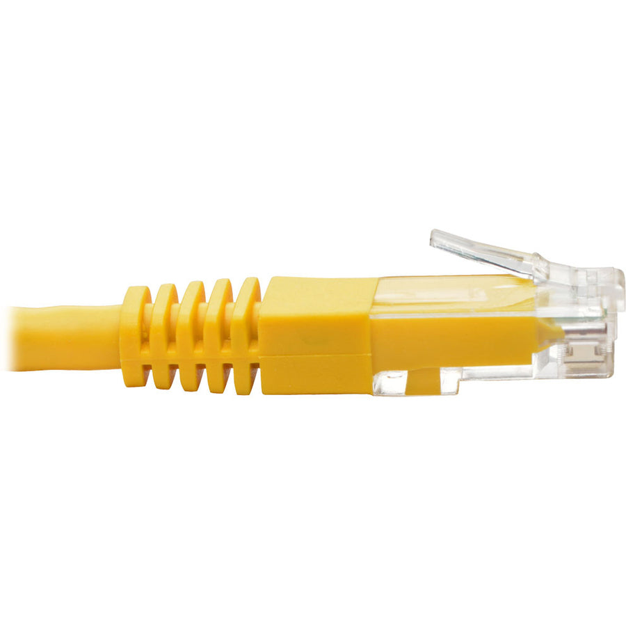 Tripp Lite 3ft Cat6 Gigabit Molded Patch Cable RJ45 M/M 550MHz 24AWG Yellow