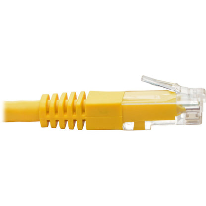 Tripp Lite 3ft Cat6 Gigabit Molded Patch Cable RJ45 M/M 550MHz 24AWG Yellow