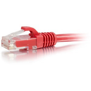 C2G 6IN Cat6a Snagless Unshielded (UTP) Network Patch Ethernet Cable-Red