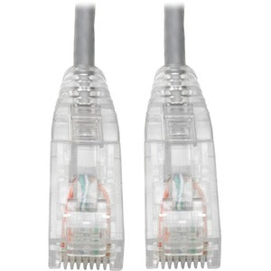 Tripp Lite Cat6 UTP Patch Cable (RJ45) - M/M, Gigabit, Snagless, Molded, Slim, Gray, 3 ft.