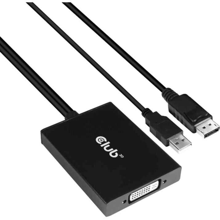 Club 3D DisplayPort to Dual Link DVI-I Active Adapter
