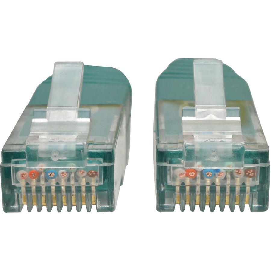 Tripp Lite 25ft Cat6 Gigabit Molded Patch Cable RJ45 M/M 550MHz 24AWG Green