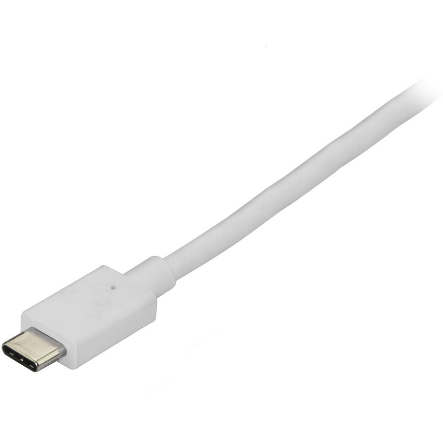 StarTech.com 6ft/1.8m USB C to DisplayPort 1.2 Cable 4K 60Hz - USB Type-C to DP Video Adapter Monitor Cable HBR2 - TB3 Compatible - White