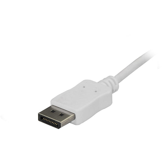 StarTech.com 6ft/1.8m USB C to DisplayPort 1.2 Cable 4K 60Hz - USB Type-C to DP Video Adapter Monitor Cable HBR2 - TB3 Compatible - White