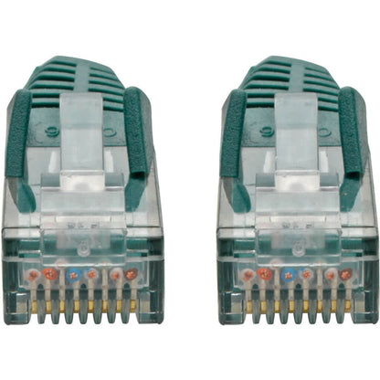 Tripp Lite Cat6 GbE Gigabit Ethernet Snagless Molded Patch Cable UTP Green RJ45 M/M 35ft 35'