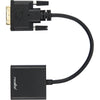 Rocstor Premium DVI-D to VGA Active Adapter - Resolutions up to 1920x1200 - DVI/VGA for Monitor, Projector, Video Device, Notebook, Desktop Computer, 6 Inch - 1 Pack - 1 x DVI-D - 1 x HD-15 Female VGA, - Black - DVI-D TO VGA CONVERTER ADAPTER 1920X1200