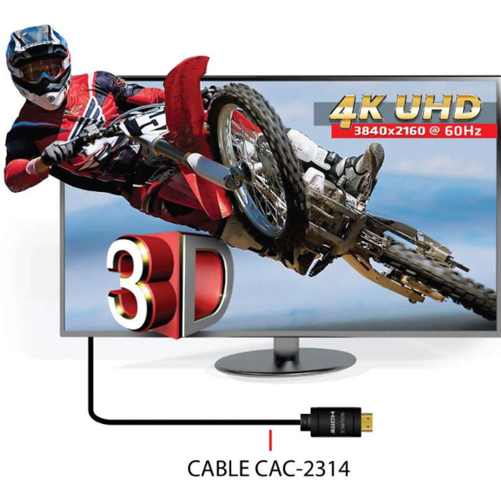 Club 3D CAC-2313 HDMI Audio/Video Cable With Ethernet