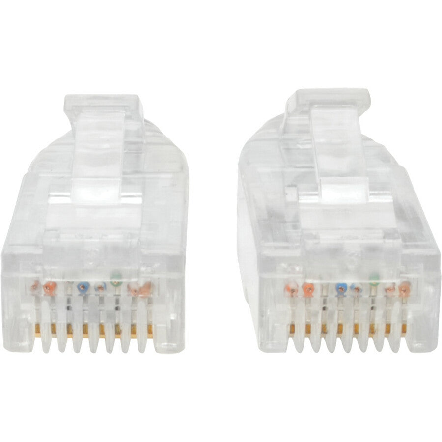 Tripp Lite Cat6 UTP Patch Cable (RJ45) - M/M, Gigabit, Snagless, Molded, Slim, Gray, 1 ft.