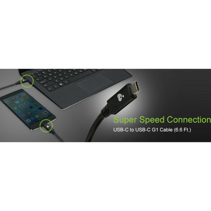 IOGEAR USB-C To USB-C 5 Gbps 6.6 Ft. (2m) Cable
