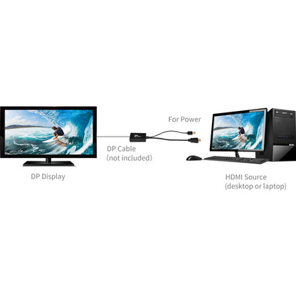 SIIG HDMI to DisplayPort 4K Ultra HD Converter
