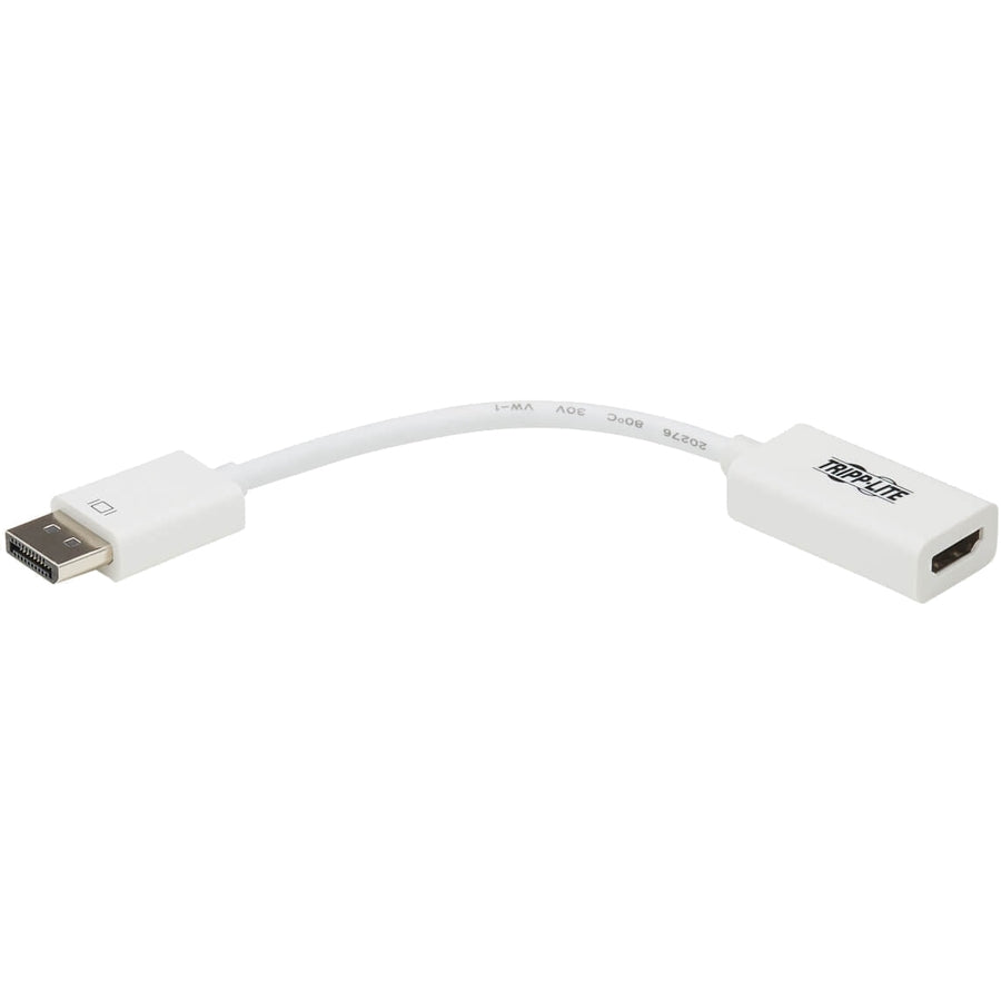 Tripp Lite 6" DisplayPort to HDMI 2.0 Active Adapter Converter M/F UHD 4K @ 60Hz