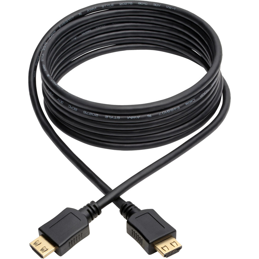 Tripp Lite High-Speed HDMI Cable w/ Gripping Connectors 4K M/M Black 10ft 10'