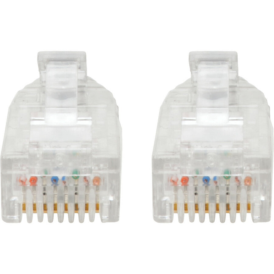 Tripp Lite Cat6 UTP Patch Cable (RJ45) - M/M, Gigabit, Snagless, Molded, Slim, Black, 2 ft