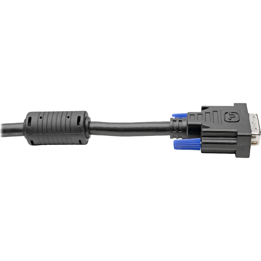 Tripp Lite DVI-I Dual-Link Digital/Analog Monitor Cable (M/M), 2560 x 1600 (1080p), 10 ft.