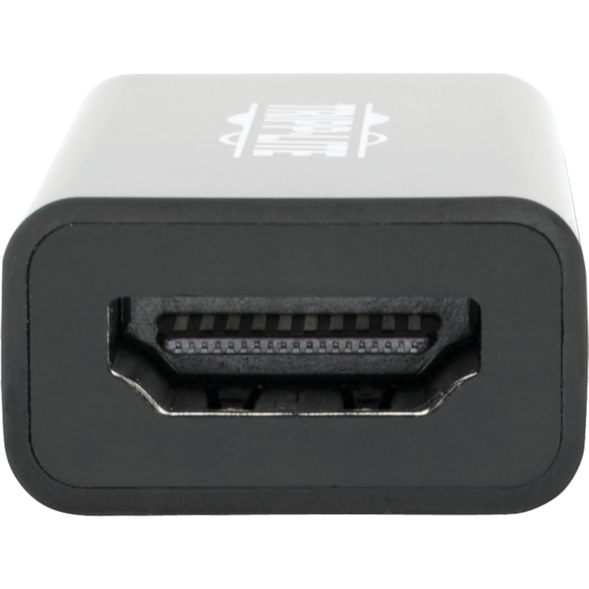 Tripp Lite DisplayPort to HDMI 2.0 Adapter-M/F, Latching Connector, 4K@60 Hz, 6 in., Black, DP to HDMI