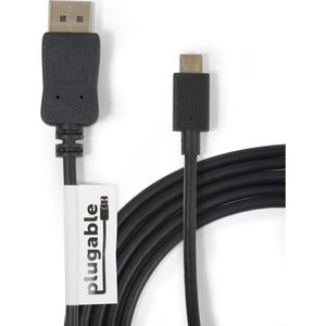 Plugable USB C to DisplayPort Adapter - 6ft (1.8m)