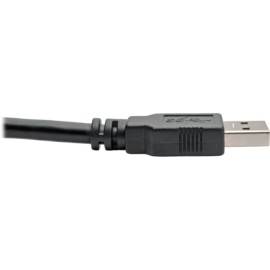 Tripp Lite 3ft USB 3.0 SuperSpeed A/A Cable M/M 28/24 AWG 5 Gbps Black 3'