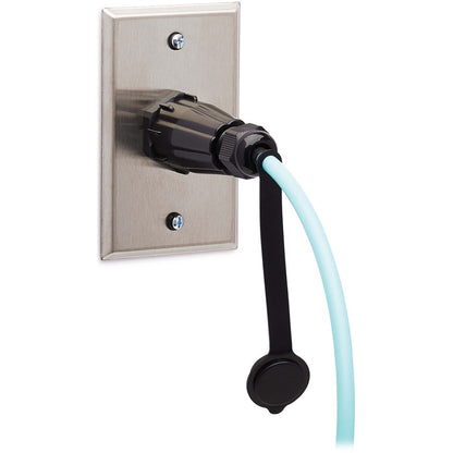 Tripp Lite 10Gb Duplex Multimode 50/125 OM3 Fiber Patch Cable, Aqua, 2M