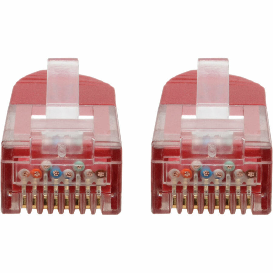 Tripp Lite Cat6 Cat5e Gigabit Molded Patch Cable RJ45 M/M 550MH Red 50ft 50'