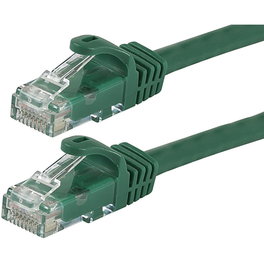 Monoprice FLEXboot Series Cat6 24AWG UTP Ethernet Network Patch Cable, 3ft Green