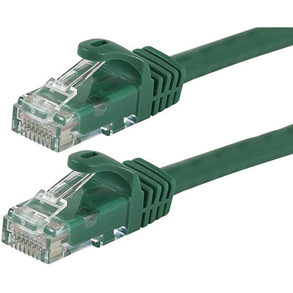 Monoprice FLEXboot Series Cat6 24AWG UTP Ethernet Network Patch Cable, 3ft Green