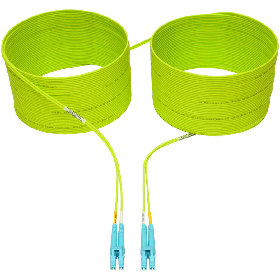 Tripp Lite Duplex Multimode Fiber Patch Cable OM5 LC LC 50/125 100Gb 15M